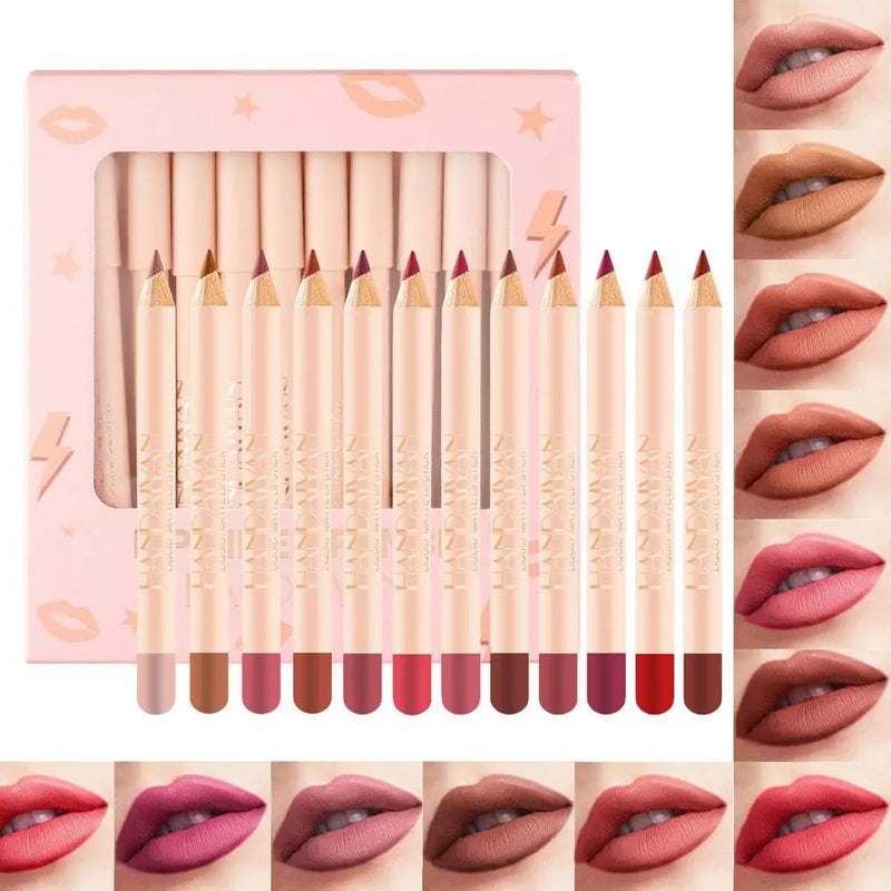 Delineador Labial 12 cores